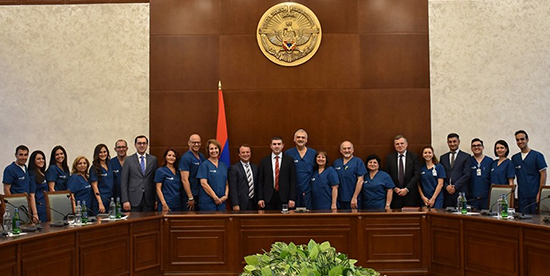Հանդիպում &laquo;Adventist Health Glendale&raquo; բժշկական կենտրոնի մասնագետների հետ 