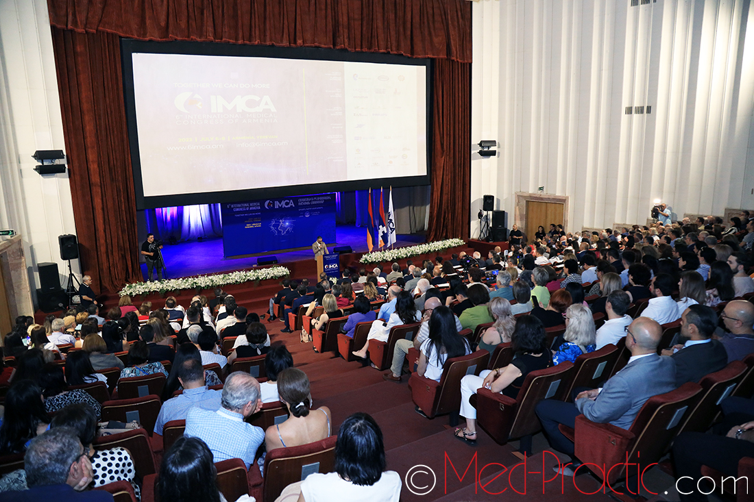 &laquo;Միասին կարող եք անել ավելին&raquo;․ մեկնարկեց Հայաստանի 6-րդ Միջազգային բժշկական համագումարը