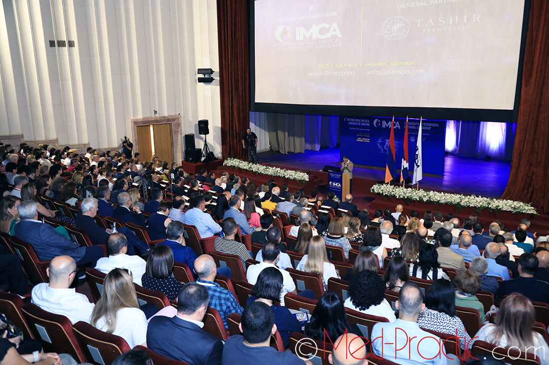 &laquo;Միասին կարող եք անել ավելին&raquo;․ մեկնարկեց Հայաստանի 6-րդ Միջազգային բժշկական համագումարը