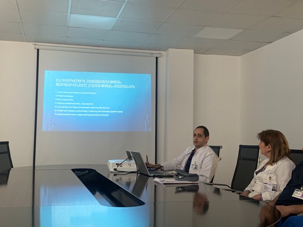 Քննարկում՝ &laquo;Հղիների շրջանում լյարդի եւ աղիների պաթոլոգիաների բուժման նորագույն մեթոդները&raquo; թեմայով